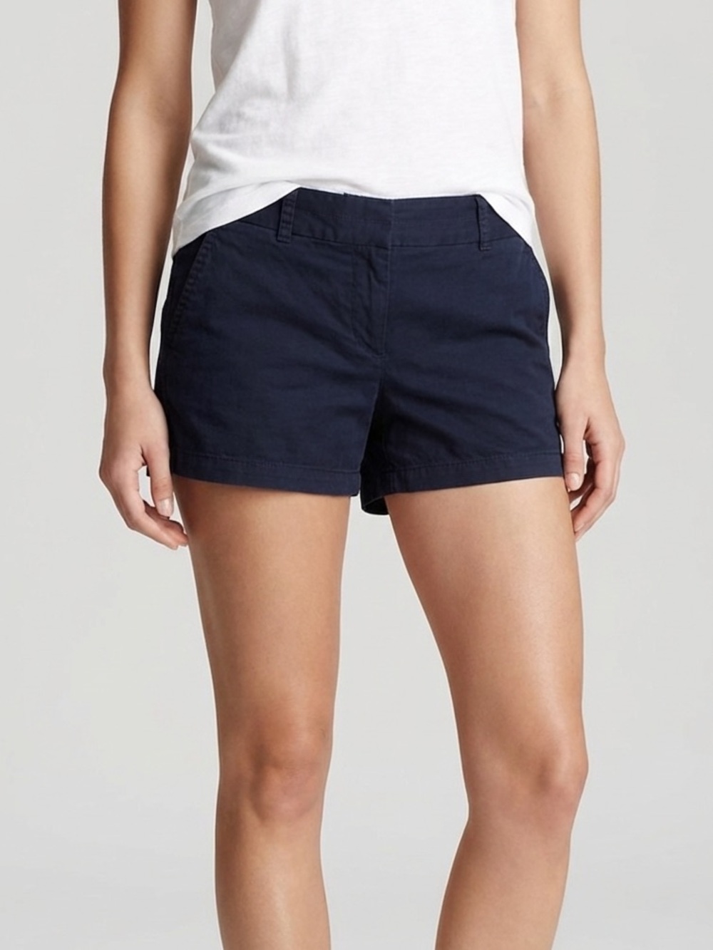 J.Crew Navy Blue 3" Broken-In Chino Shorts - Size 4